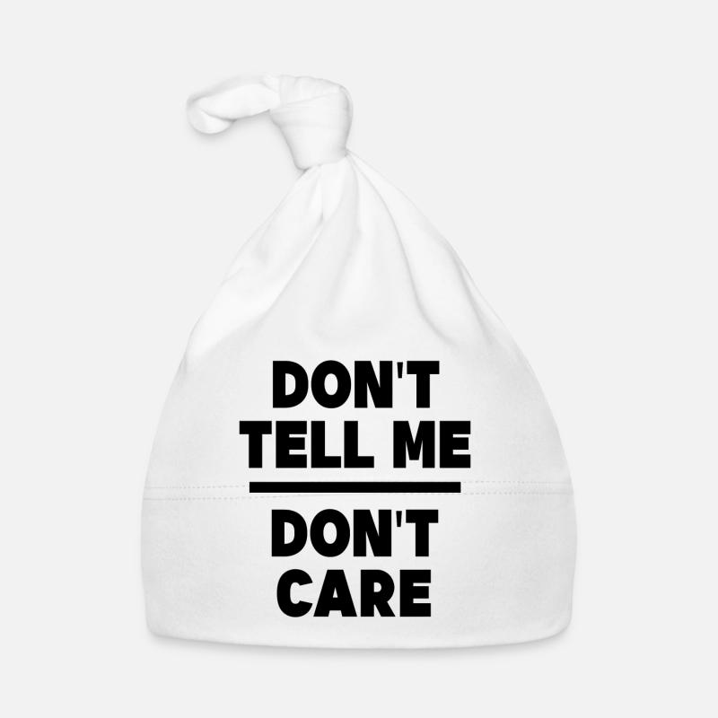 Je m’en fous Statement Chill Bonnet bio Bébé