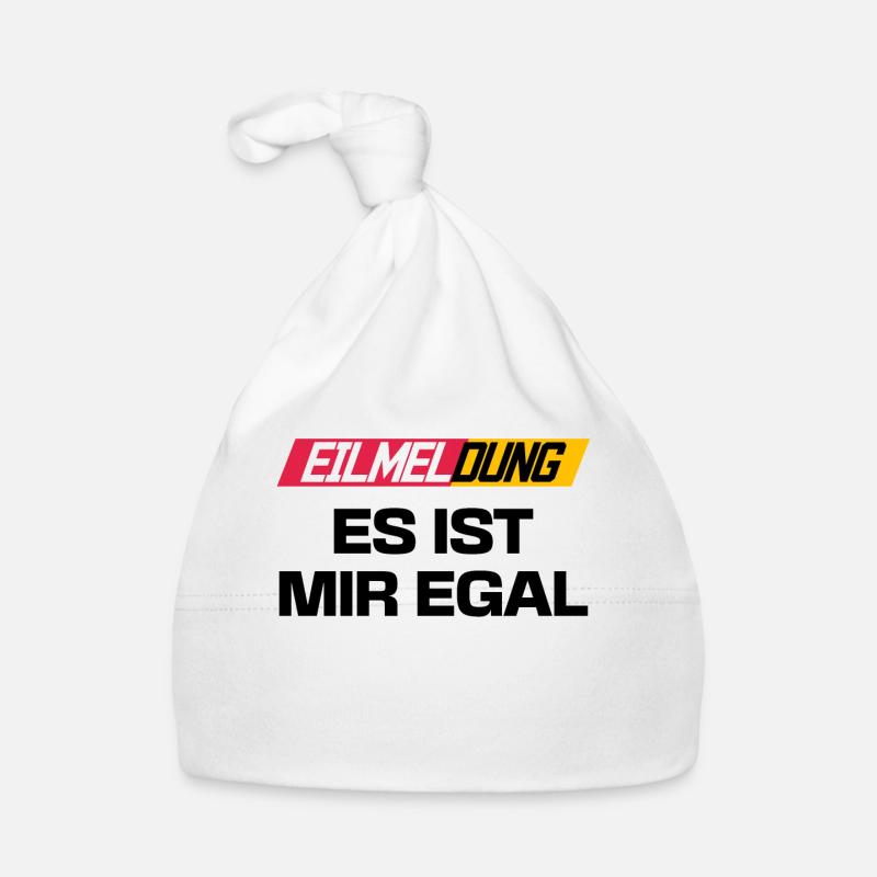 Je me fiche de l’affirmation indifférente Bonnet bio Bébé