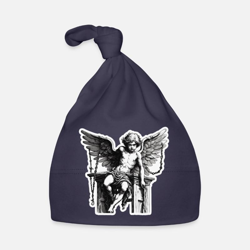 Cupidon / Amour / Flèche / Coeur / Saint Valentin Bonnet bio Bébé