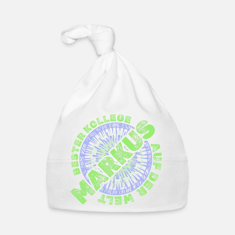 Markus als Mitarbeiter Baby Bio-Mütze