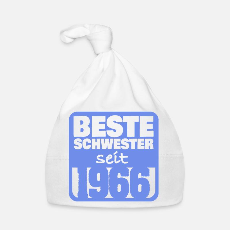 Schwesterchen 1966 Baby Bio-Mütze