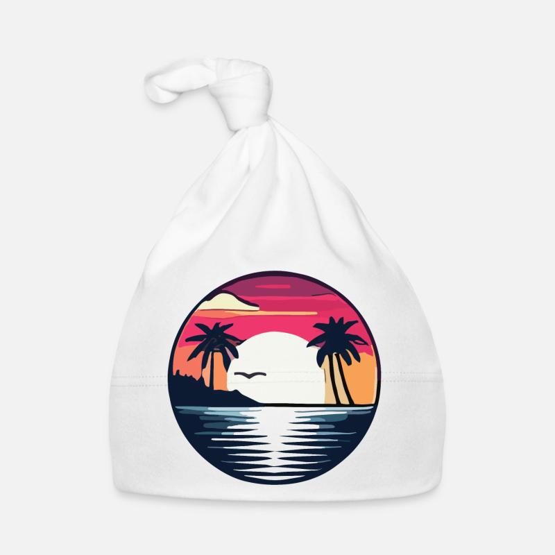 Summertime Organic Baby Cap