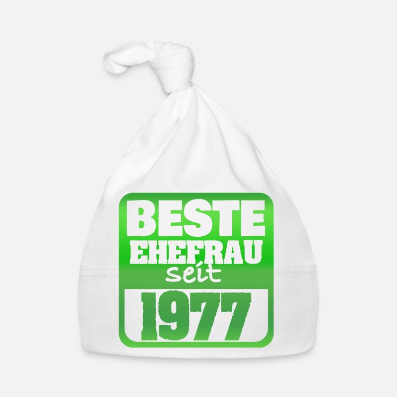Frau 1977 Baby Bio-Mütze