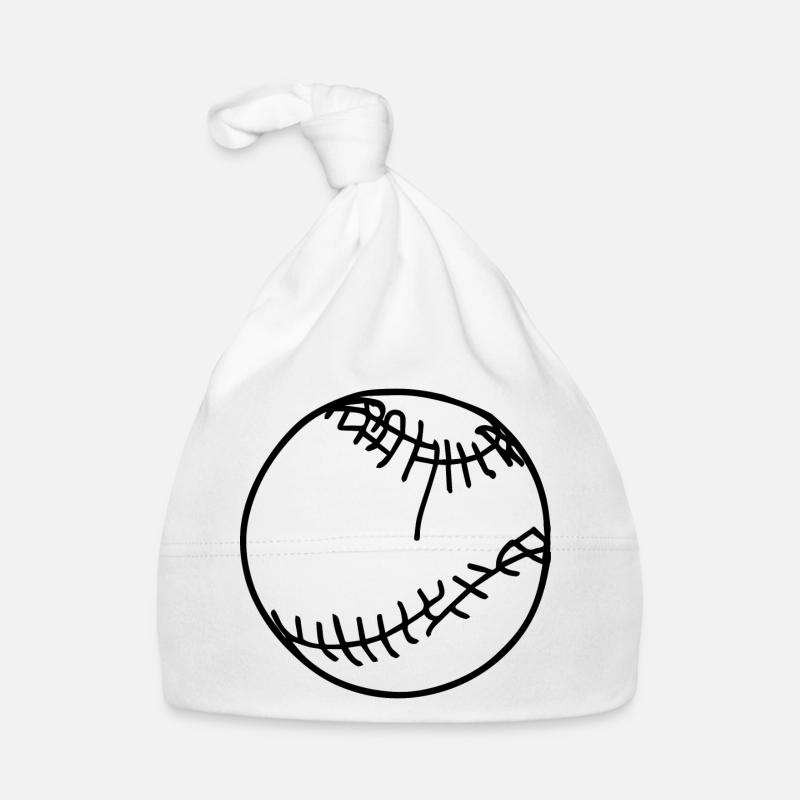Baseball Ball Baby Bio-Mütze