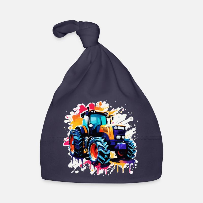 Tractor / Agriculture / Farmer / Field Work Organic Baby Cap