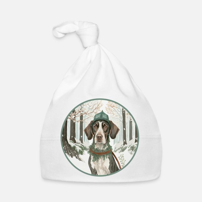 Jagdhund Baby Bio-Mütze
