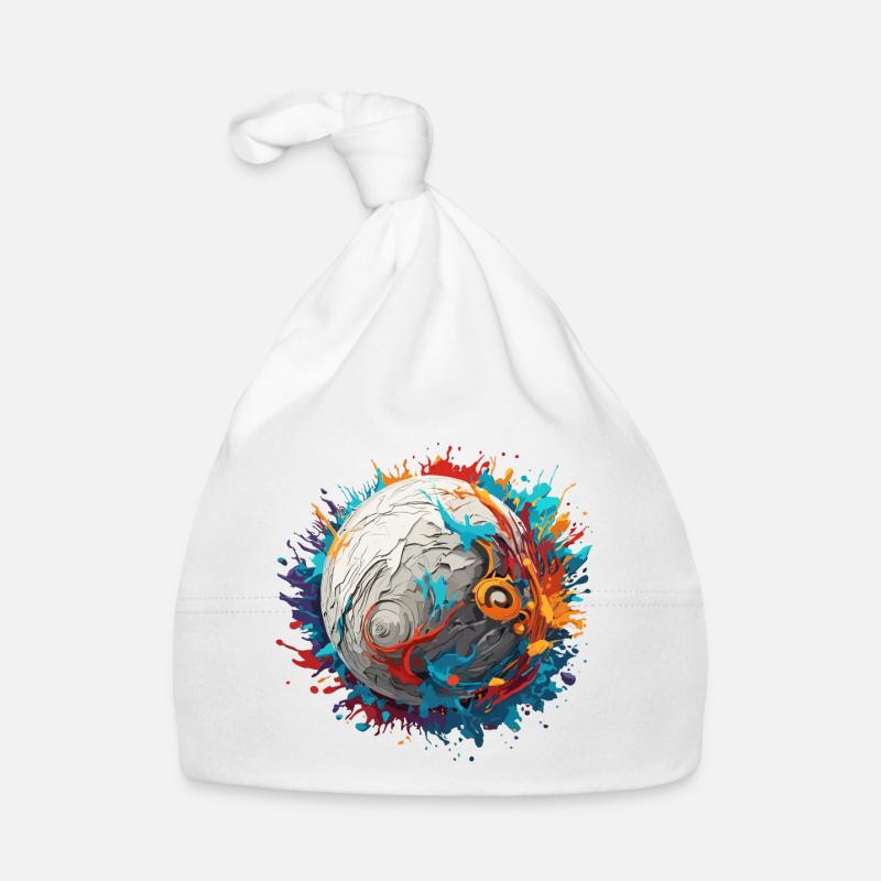 Planets / Solar System / Space / Galaxy Organic Baby Cap