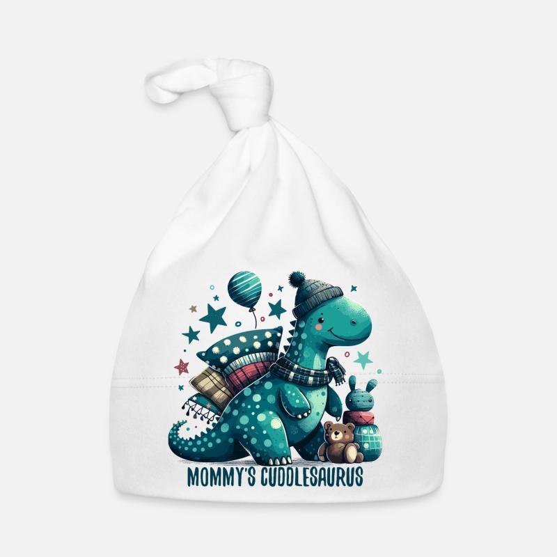 Mommy’s Cuddlesaurus Kuschel-Dinosaurier Geschenk Baby Bio-Mütze