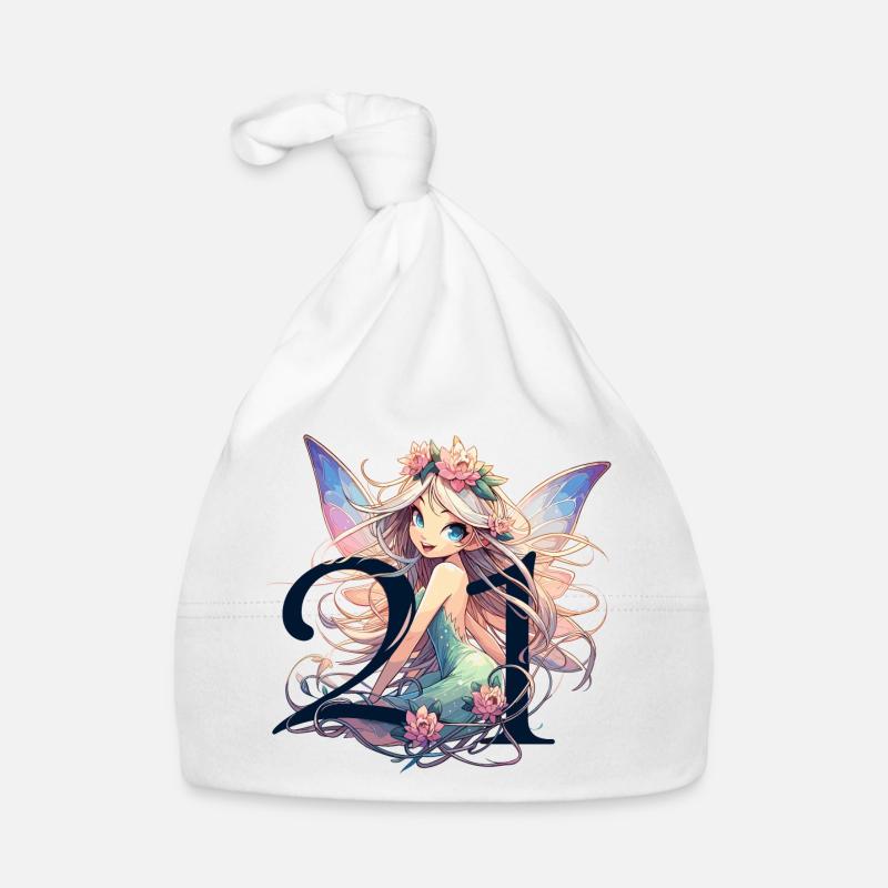 21 ans fée elfe mignon blonde cadeau d’anniversaire Bonnet bio Bébé