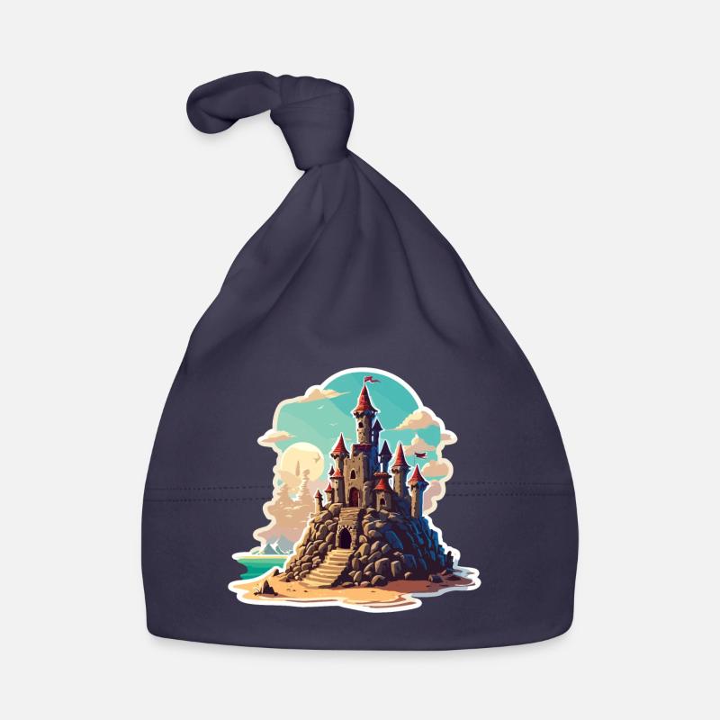 Château de sable / Construction / Jouer / Château / Vacances Bonnet bio Bébé