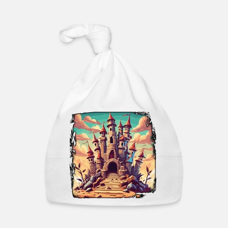 Château de sable / Construction / Jouer / Château / Vacances Bonnet bio Bébé