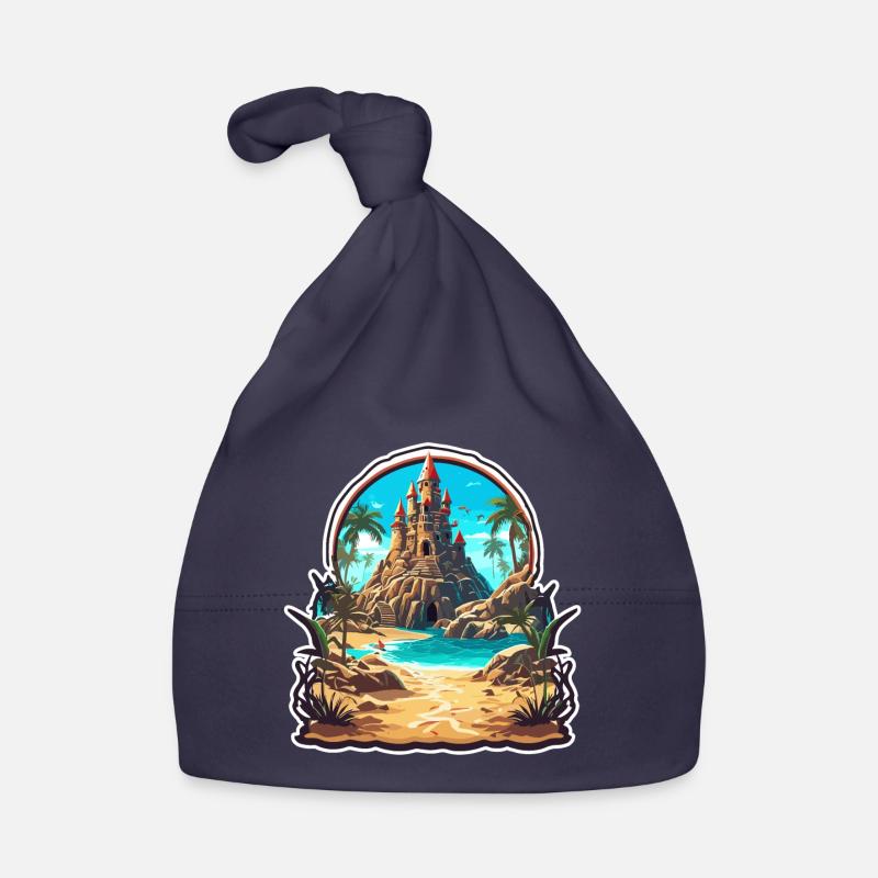 Château de sable / Construction / Jouer / Château / Vacances Bonnet bio Bébé
