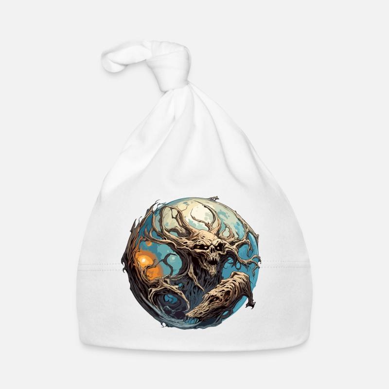 Monster / Beast / Creature / Nightmare / Beast Organic Baby Cap