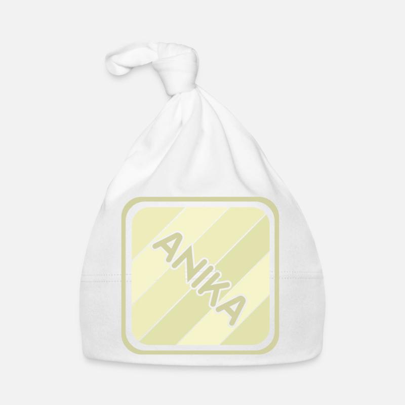 Mädchenname Anika Baby Bio-Mütze