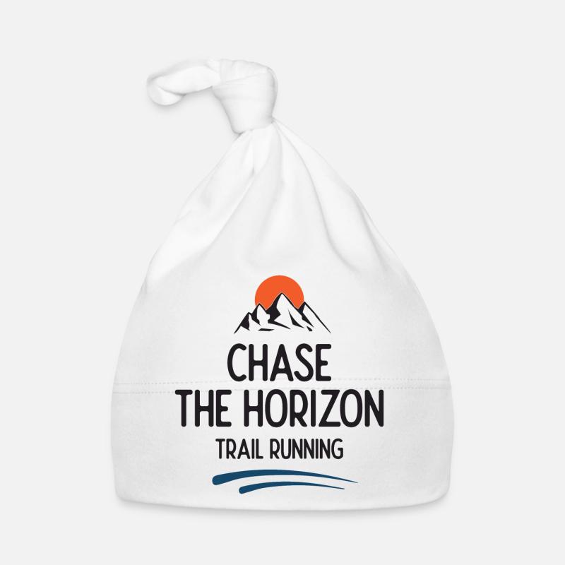 Trailrunning - Jagd auf den Horizont Baby Bio-Mütze