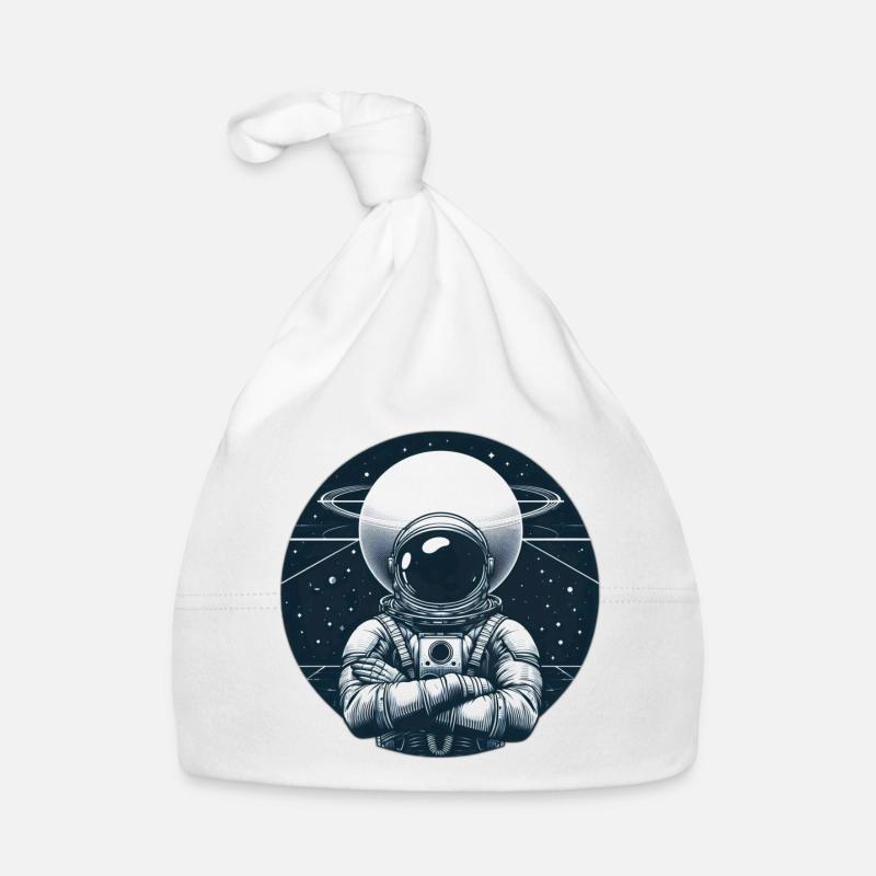 Astronaut Baby Bio-Mütze