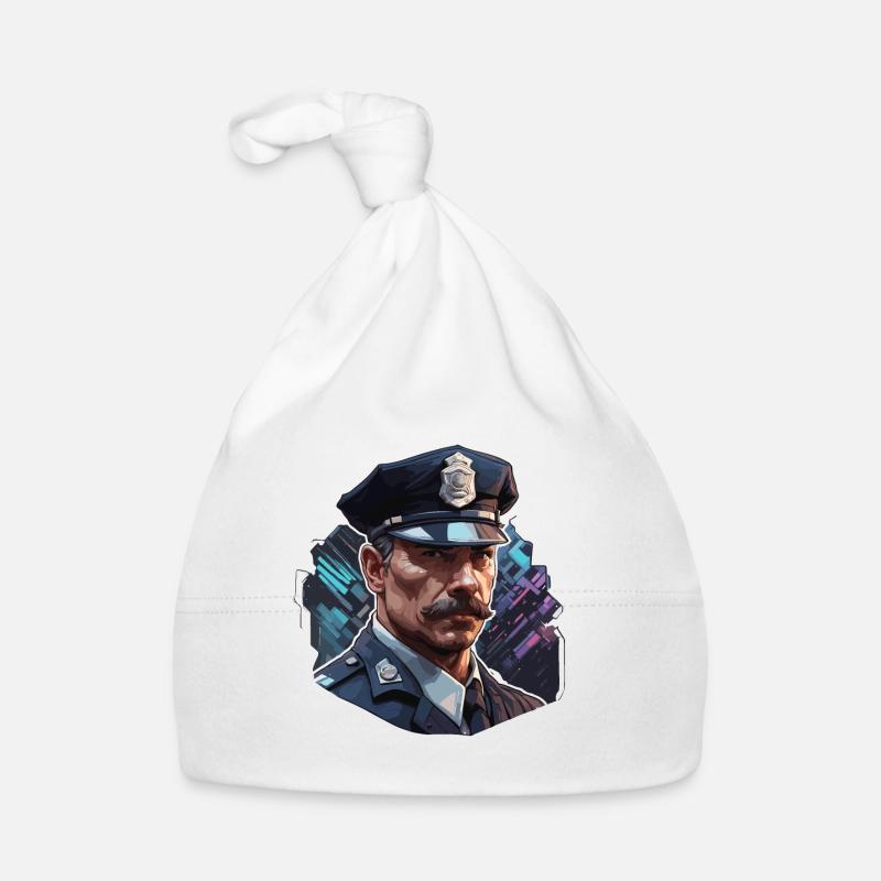 Police / Opérations / Profession / Emploi / Forces d’urgence Bonnet bio Bébé