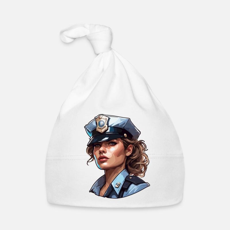 Police / Opérations / Profession / Emploi / Forces d’urgence Bonnet bio Bébé