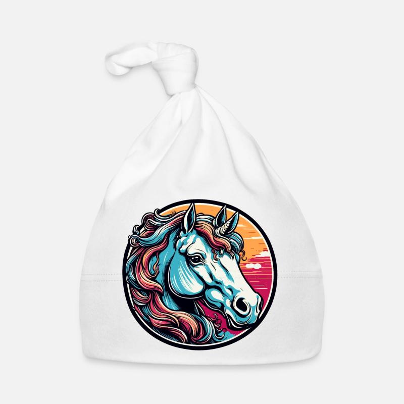 Unicorn / Mythical Creatures / Fairy Tale / Magic / Glitter Organic Baby Cap
