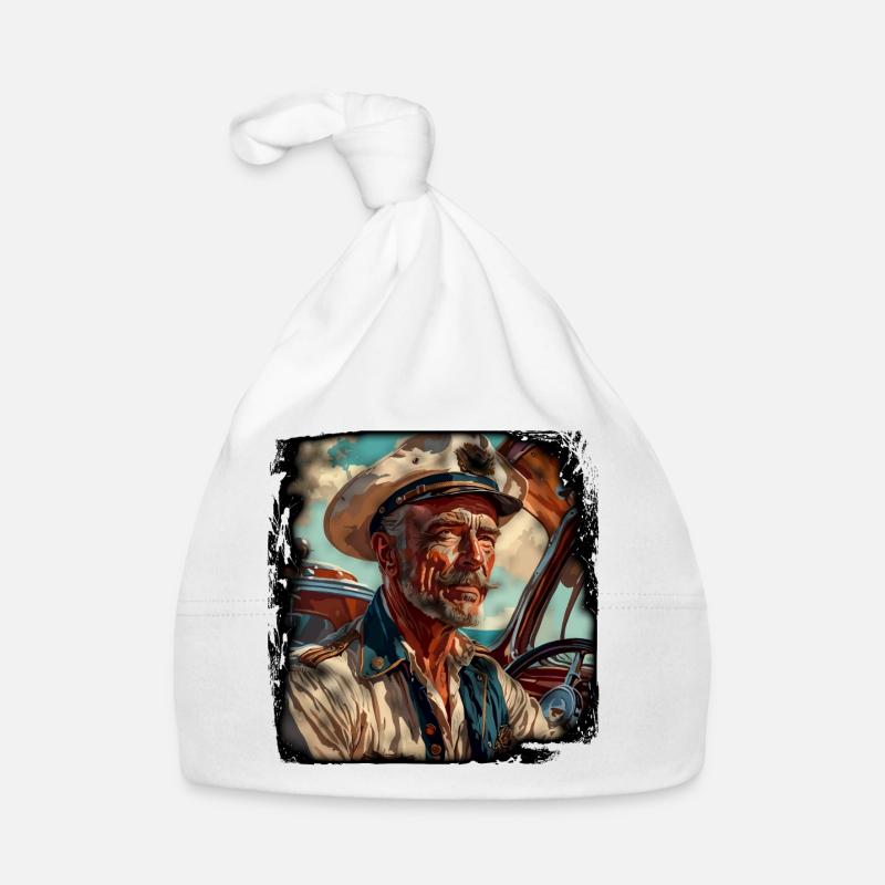 Sailor / Ship's Crew / Deckhand / Anchor Organic Baby Cap