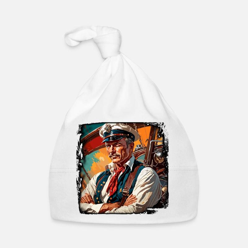 Sailor / Ship's Crew / Deckhand / Anchor Organic Baby Cap
