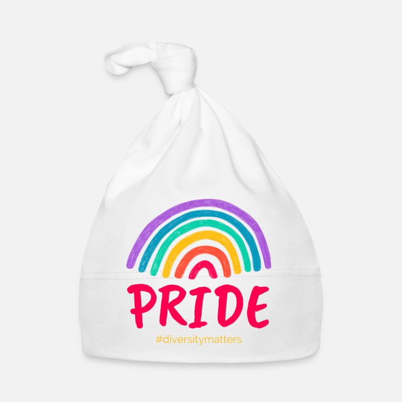 Pride rose #diversitymatters Bonnet bio Bébé