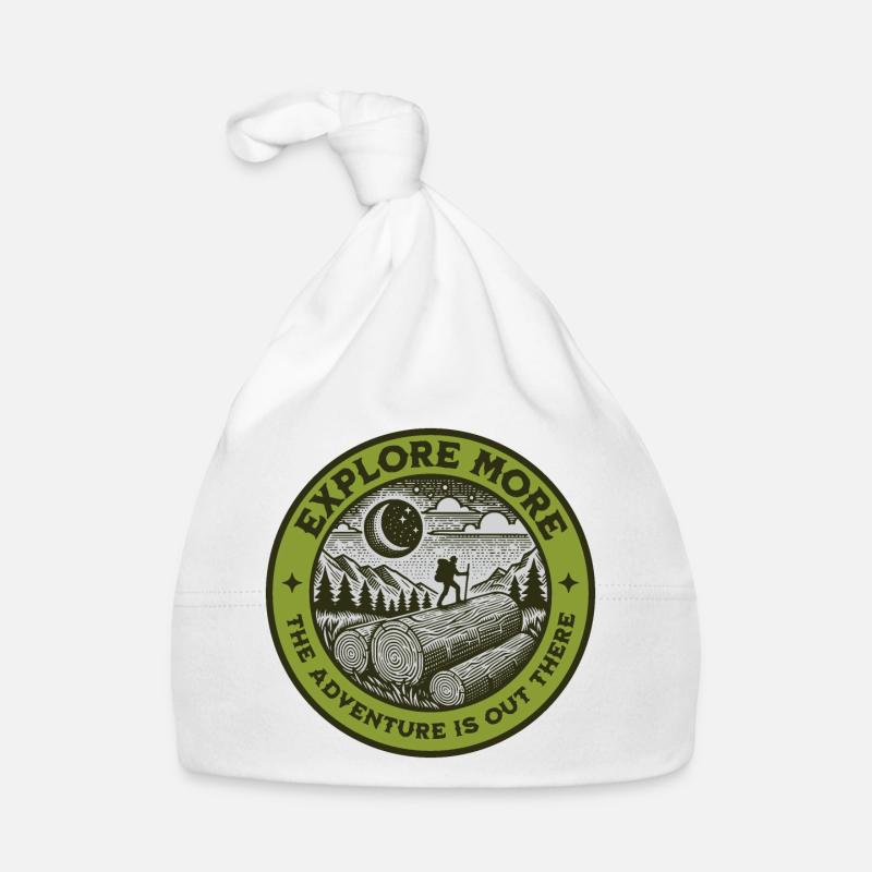 Explore More The Adventure Is Out There Organic Baby Cap