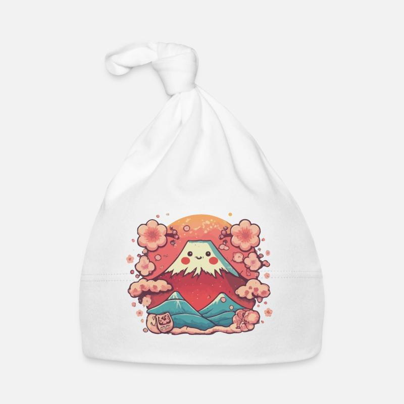Japan Artwork Organic Baby Cap