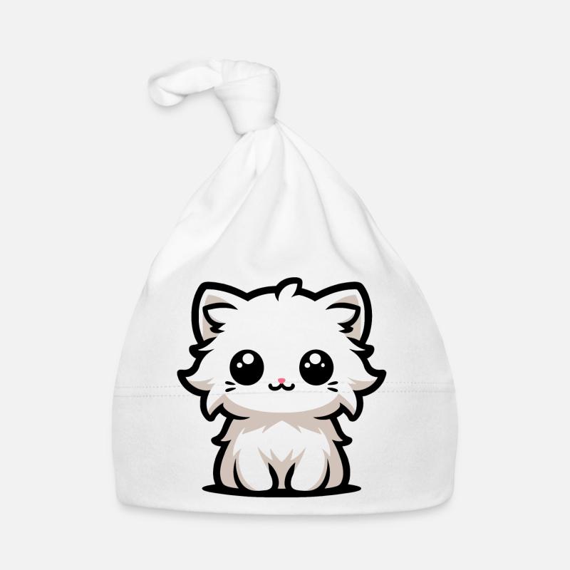 Das süßeste Kätzchen Baby Bio-Mütze