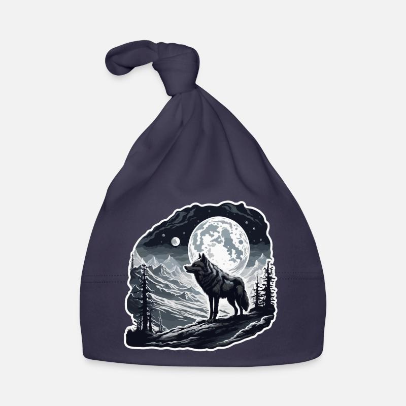 Wolf / Pack / Forest / Wild / Wildlife / Howl Organic Baby Cap