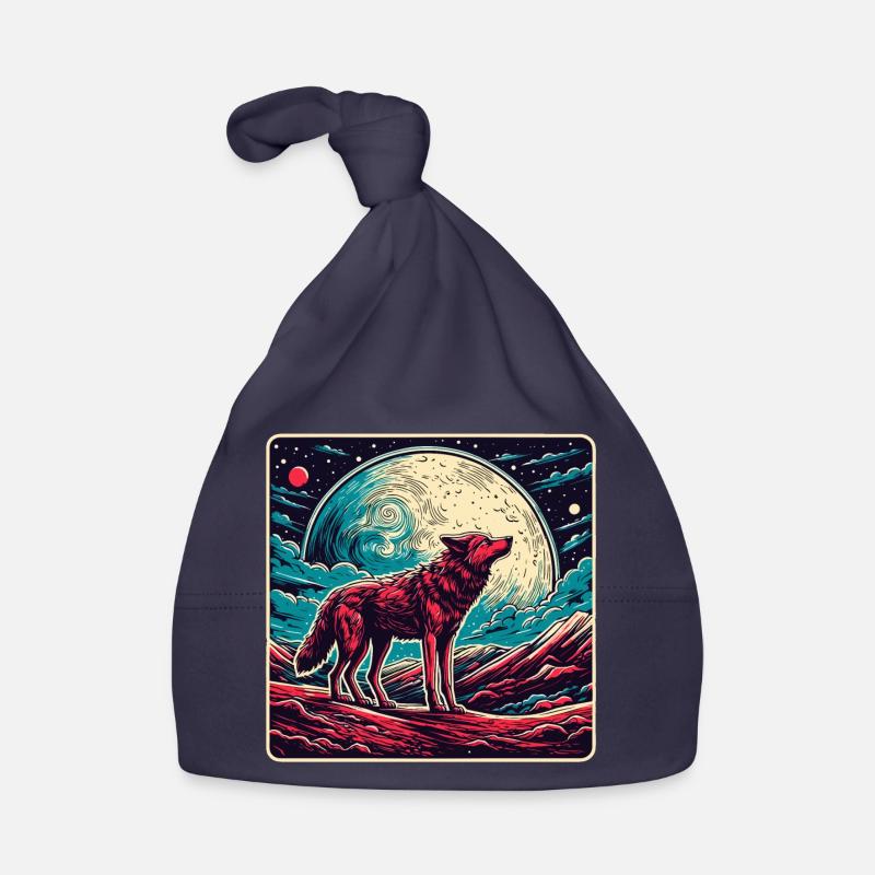 Wolf / Pack / Forest / Wild / Wildlife / Howl Organic Baby Cap