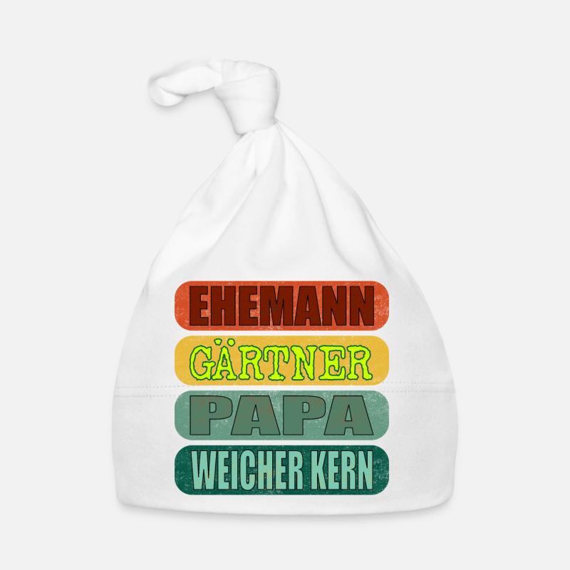 VATERTAG EHEMANN PAPA GARTEN GÄRTNER Baby Bio-Mütze