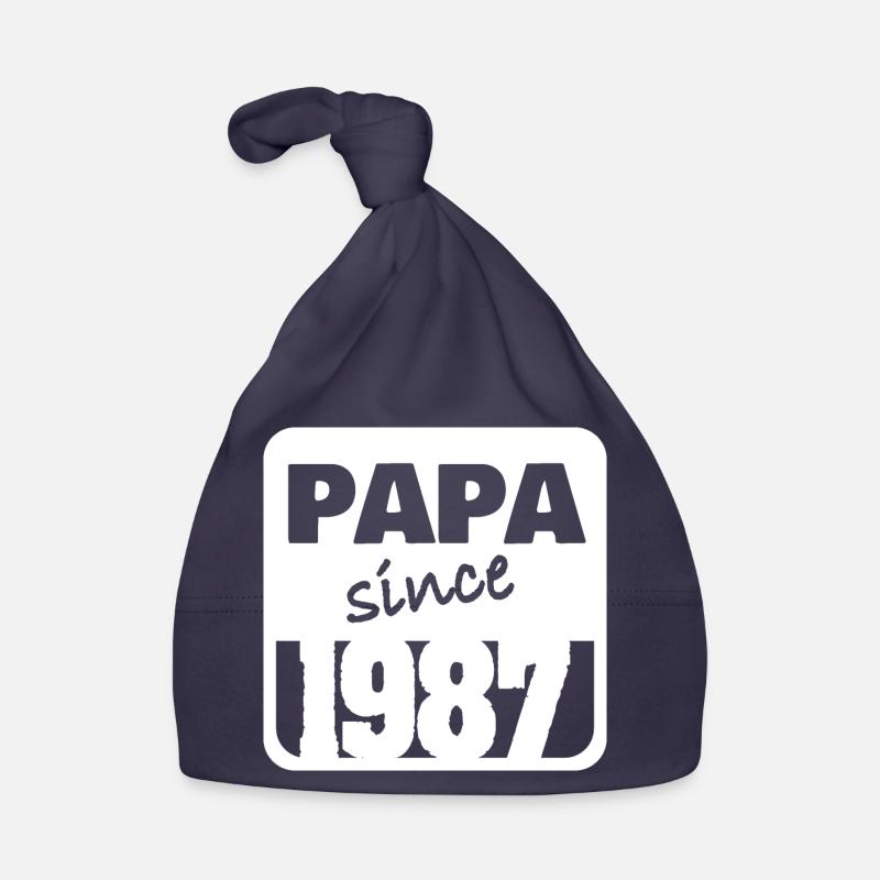 Dad 1987 Baby Bio-Mütze