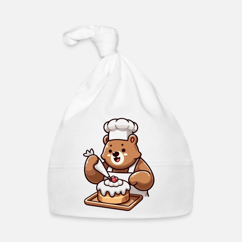 Baker Bear: Der Kuchenbeschwörer Baby Bio-Mütze