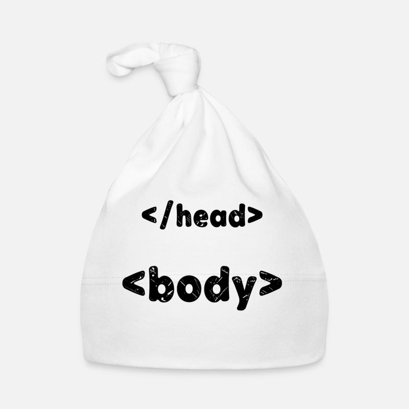 Développeur de code disant déboguer programmeur ordinateur Bonnet bio Bébé