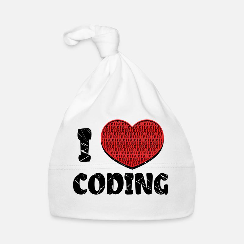 Script de code Debug Heart Statement Bonnet bio Bébé