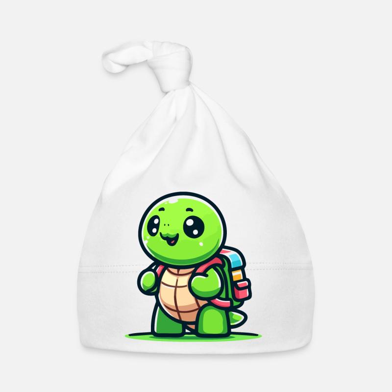 Trailblazer Turtle: Der Entdecker Baby Bio-Mütze