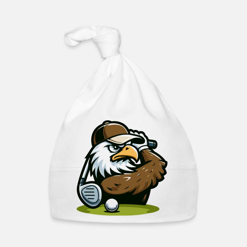 Eagle Ace: The Golf Pro Organic Baby Cap