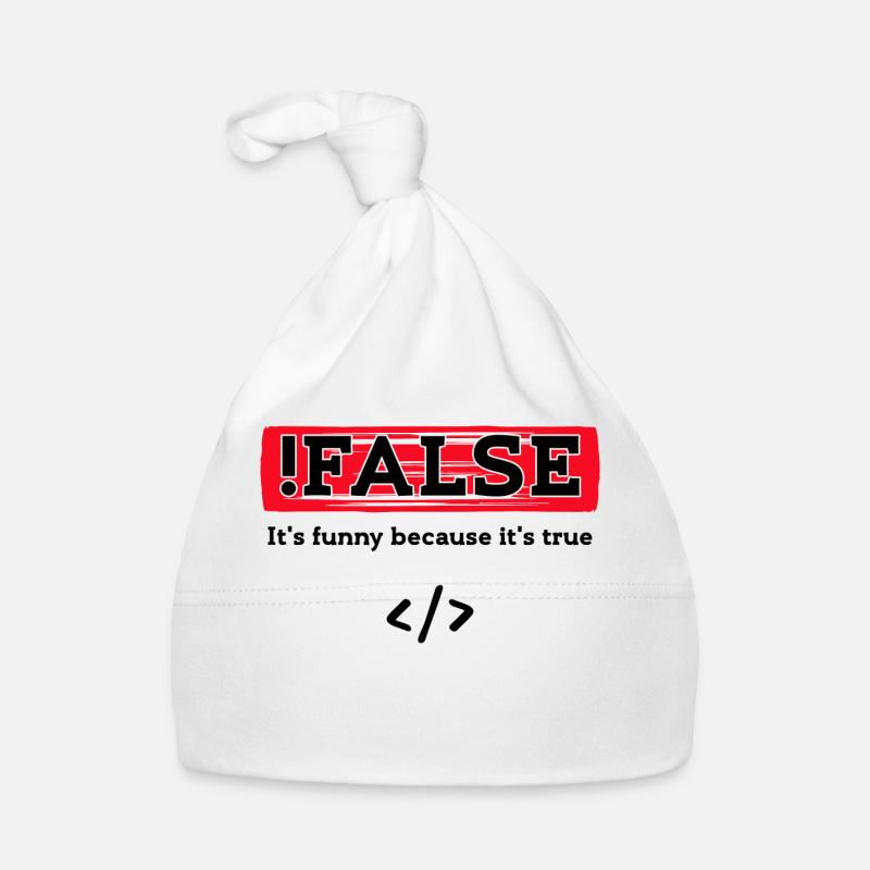 Code Debug Programmer Developer Funny Sayings Organic Baby Cap