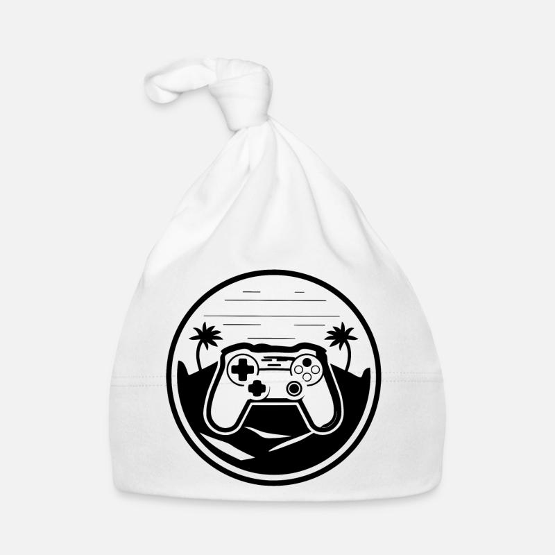 Graphismes de la manette de jeu Bonnet bio Bébé