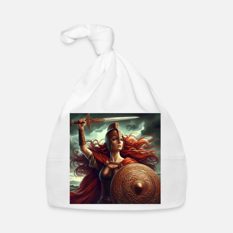 Celtic Warrior Organic Baby Cap