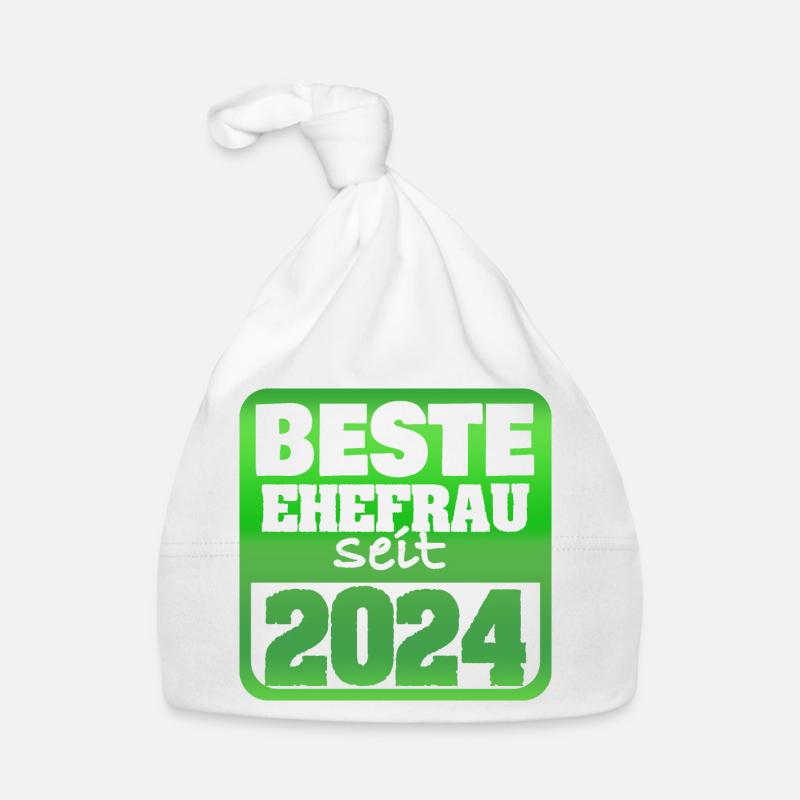 Ehefrau 2024 Baby Bio-Mütze