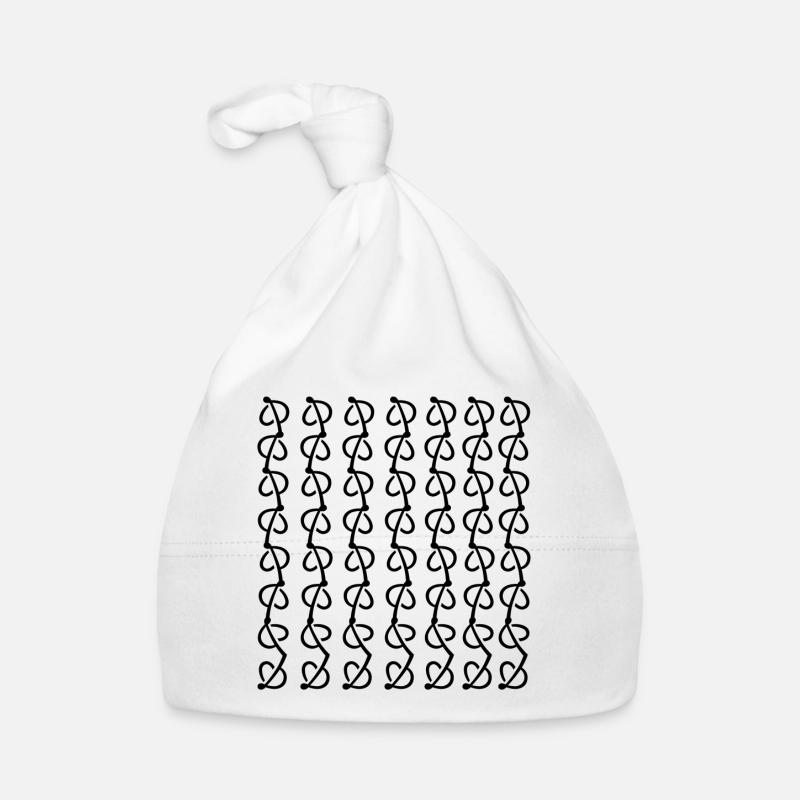 Conception unique des feuilles Bonnet bio Bébé