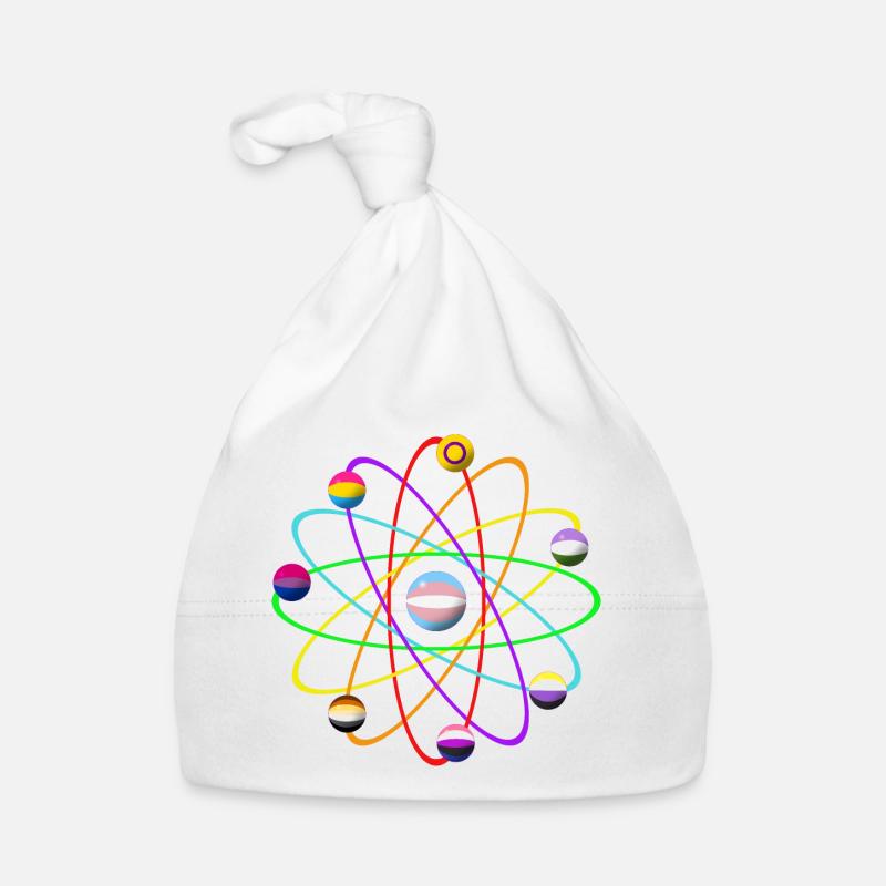 LGTBIQ+ Atom Baby Bio-Mütze