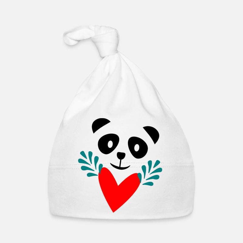 JOYEUX ANNIVERSAIRE. HAPPY BIRTHDAY. ANNIVERSAIRE. - Bonnet bio Bébé - blanc