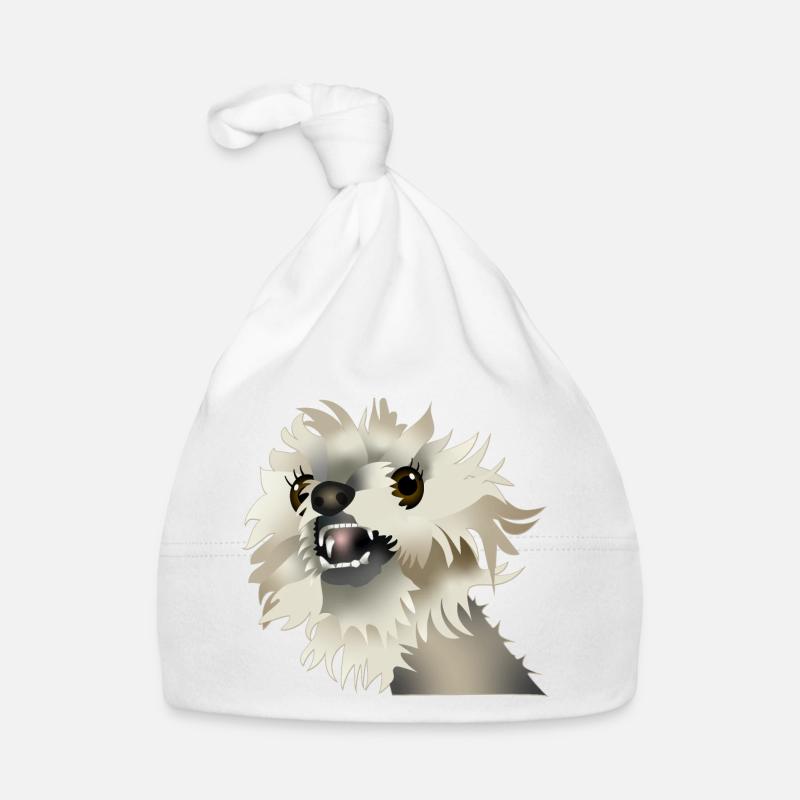 Glücklicher Hund Baby Bio-Mütze