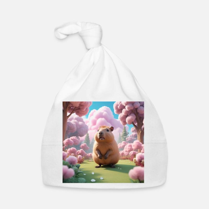 Capybara Baby Bio-Mütze