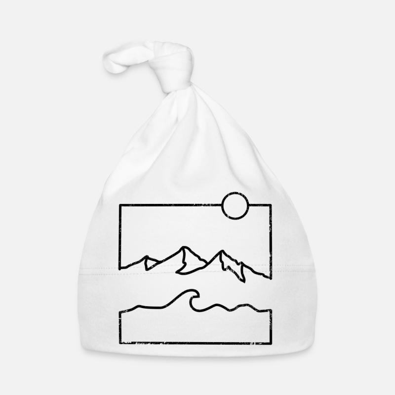 Warten auf Design Baby Bio-Mütze
