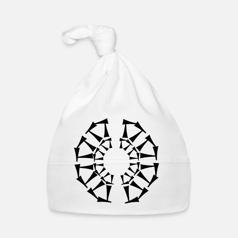 Tri-Circular design Organic Baby Cap