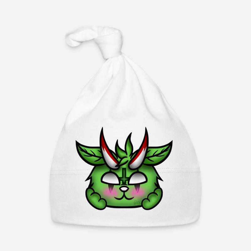 Errötender Dämon! Baby Bio-Mütze
